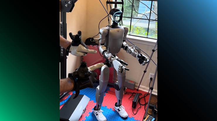 hand tracking humanoids